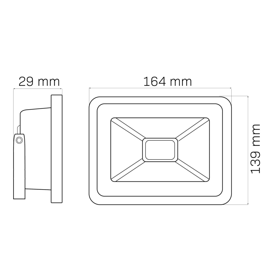 LED reflektor LED/30W/230V IP65