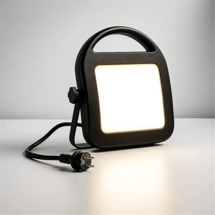 LED reflektor LED/40W/230V 4000K IP44 crna