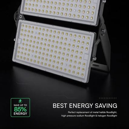 LED reflektor LED/500W/230V 6500K IP65 siva