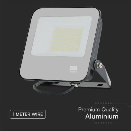 LED reflektor sa SAMSUNG čipom, 50W, 230V, 6500K, IP65, crna