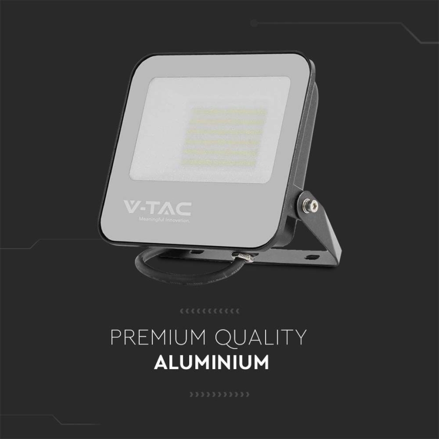 LED reflektor sa SAMSUNG čipom LED/50W/230V 6500K IP65 crne boje