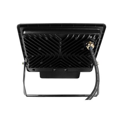 LED Reflektor sa senzorom LED/50W/230V 4000K IP65 crno