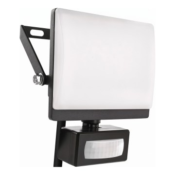 LED reflektor sa senzorom pokreta i sumraka TAMBO EVO LED/20W/230V 4000K IP44 crna
