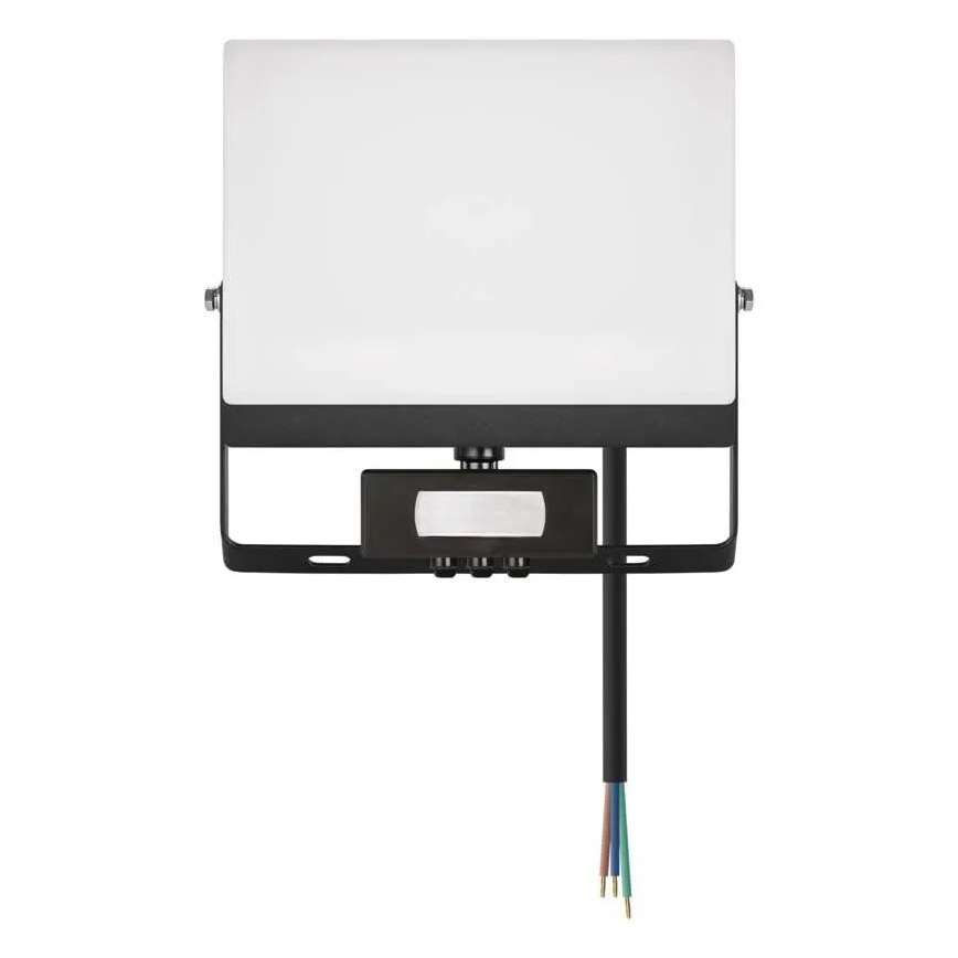 LED reflektor sa senzorom pokreta i sumraka TAMBO EVO LED/50W/230V 4000K IP44 crna