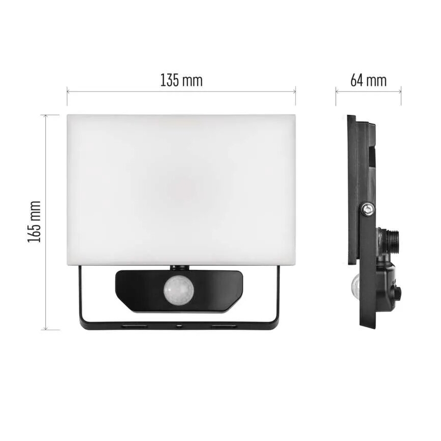 LED reflektor sa senzorom TAMBO LED/20W/230V 4000K IP54