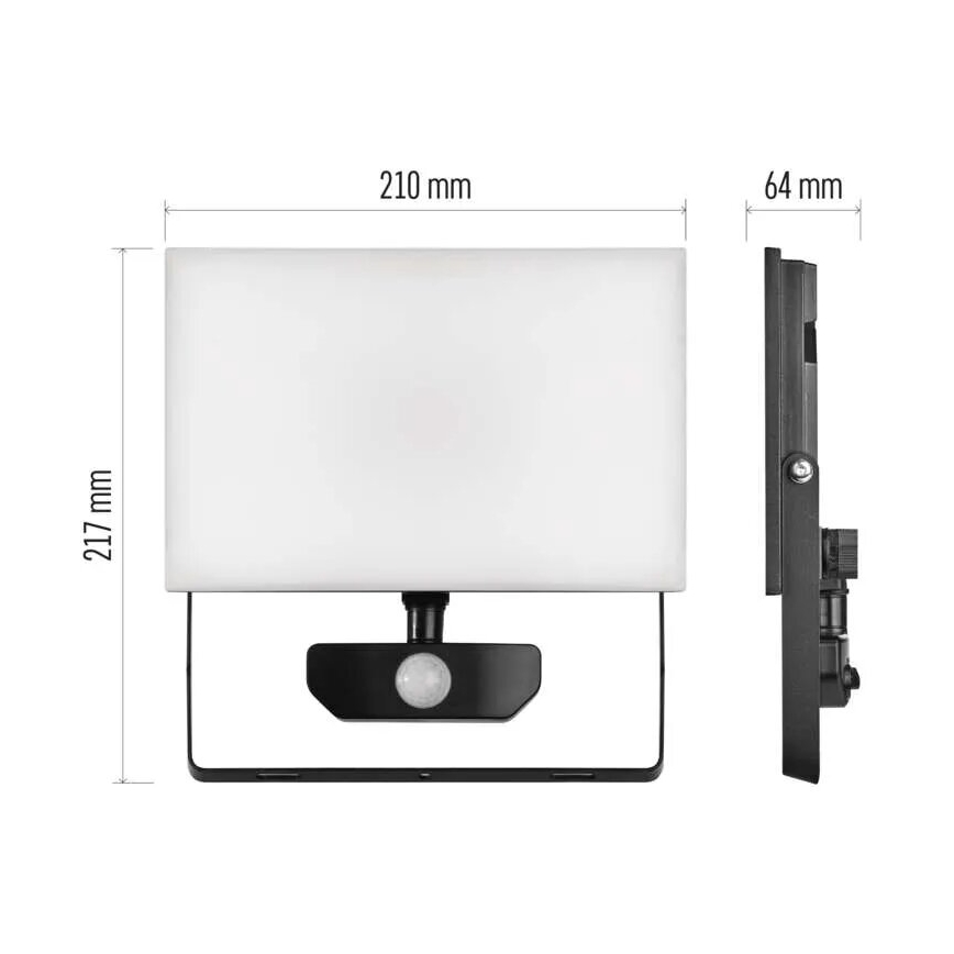 LED reflektor sa senzorom TAMBO LED/50W/230V 4000K IP54