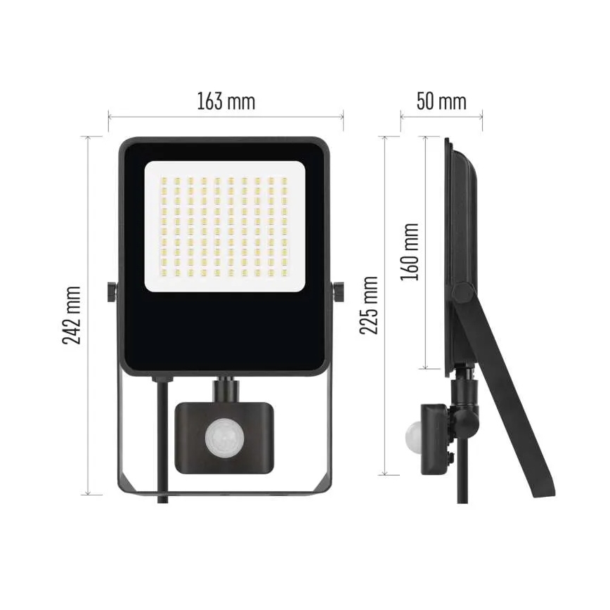 LED reflektor sa senzorom VISIO LED/50W/230V 4000K IP65