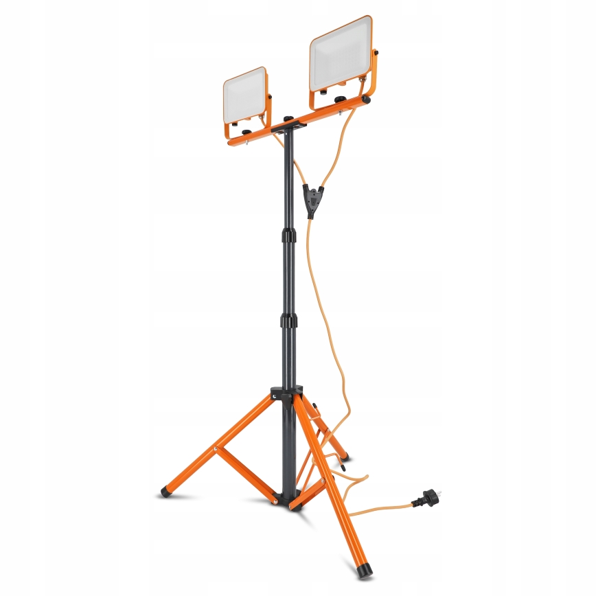 LED reflektor sa stalkom 2xLED/50W/230V 4500K IP65 narandžasta