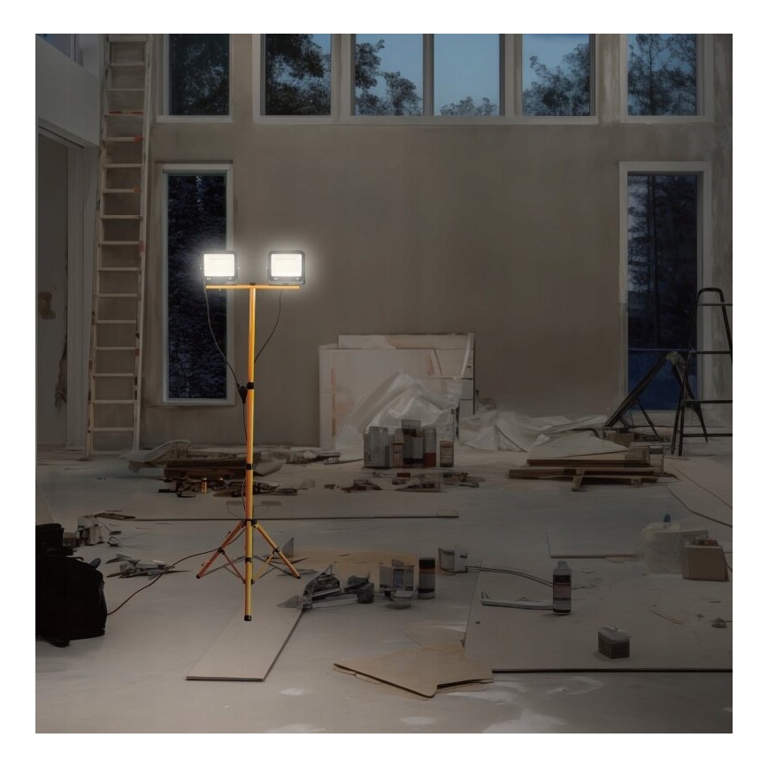 LED reflektor sa stalkom NOCTIS 2xLED/50W/230V 4000K IP65