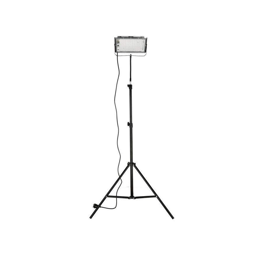 LED reflektor sa stalkom za uzgoj biljaka FIRON LED/45W/230V IP54 crna