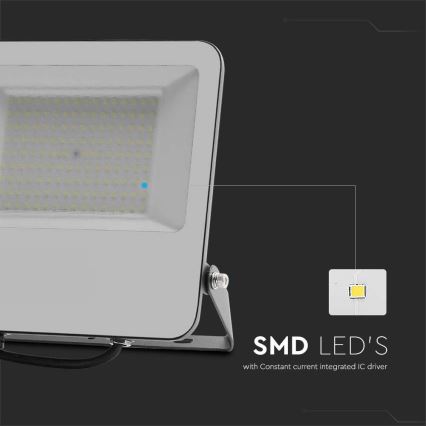LED reflektor SAMSUNG čip 100W/230V 4000K IP65 crna