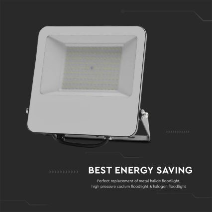 LED reflektor SAMSUNG čip 100W/230V 4000K IP65 crna