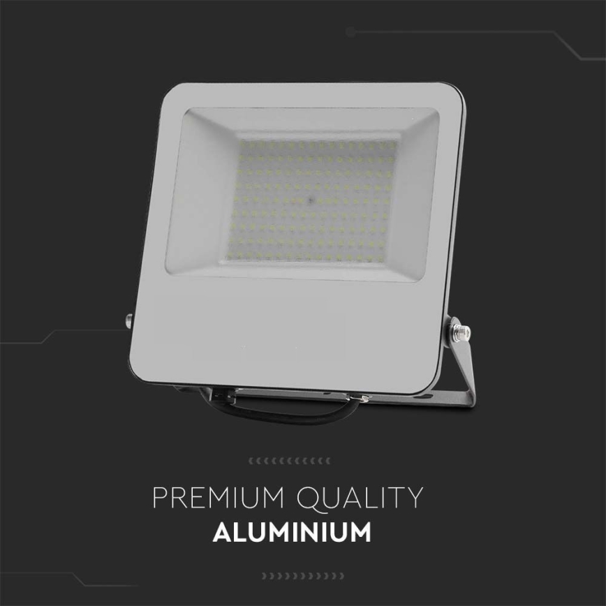 LED reflektor SAMSUNG čip 100W/230V 4000K IP65 crna