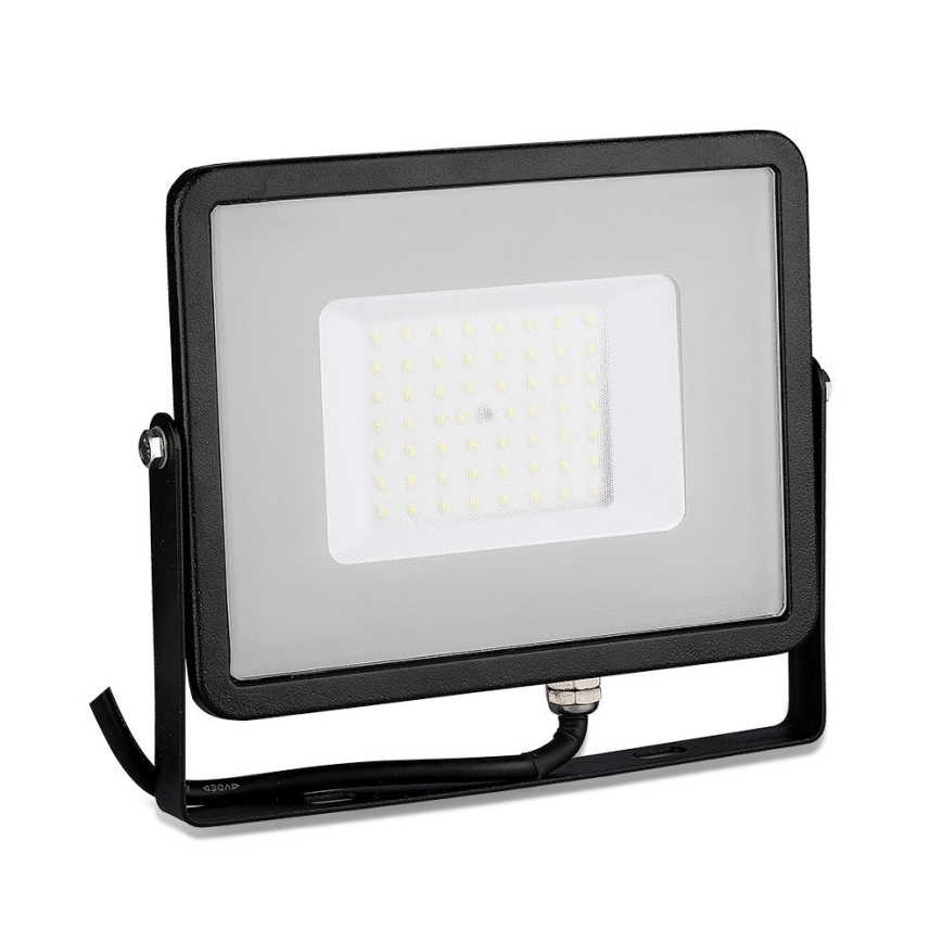 LED reflektor SAMSUNG čip, 50W, 230V, 6500K, IP65, crni