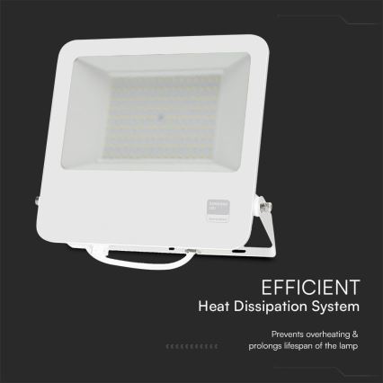 LED reflektor SAMSUNG čip LED/100W/230V 6400K IP65 bela