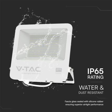 LED reflektor SAMSUNG čip LED/100W/230V 6400K IP65 bela