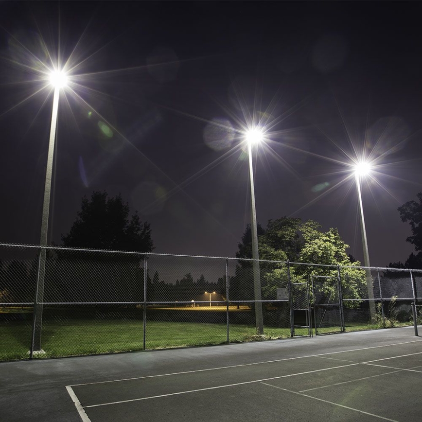 LED reflektor SAMSUNG LED čip/50W/230V 4000K IP65 crna