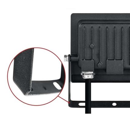 LED reflektor TAMBO EVO LED/20W/230V 4000K IP65 crna