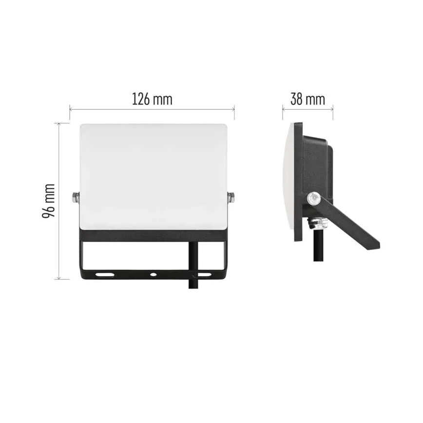 LED reflektor TAMBO EVO LED/20W/230V 4000K IP65 crna