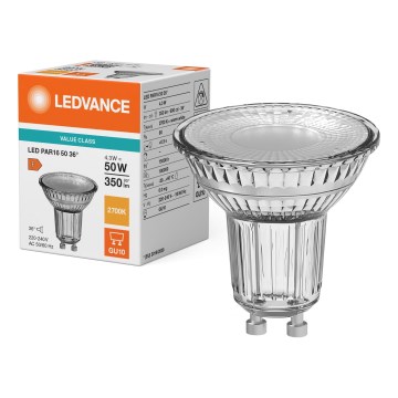LED reflektorska sijalica PAR16 GU10/4,3W/230V 2700K 36° - Ledvance
