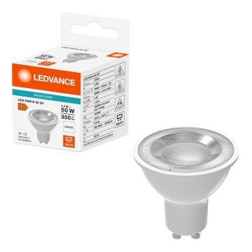 LED reflektorska sijalica PAR16 GU10/4,5W/230V 4000K 36° - Ledvance