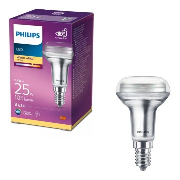 LED reflektorska sijalica Philips R50 E14/1,4W/230V 2700K
