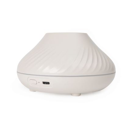 LED RGB aroma difuzor sa imitacijom plamena LED/6,5W/5V 130ml bela