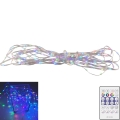 LED RGB božićni niz lampica LED/10W/5V 10 m USB + sa daljinskim upravljačem