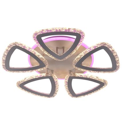 LED RGB prigušiva plafonski luster LED/70W/230V 3000-6500K + daljinski upravljač