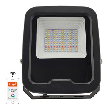 LED RGB prigušiva reflektor LED/30W/230V 3000K-6500K Wi-Fi Tuya IP65