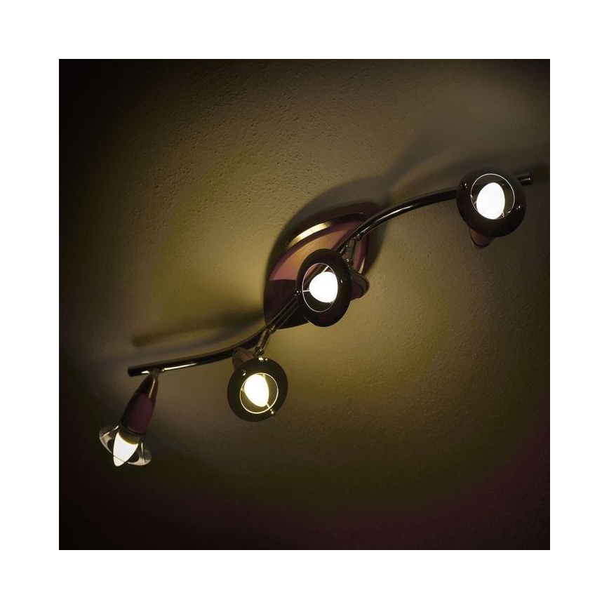 LED RGB prigušiva sijalica E14/3,5W/230V 6400K + daljinski upravljač