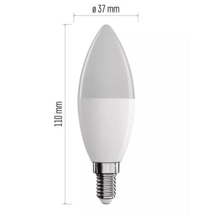 LED RGB prigušiva sijalica GoSmart E14/4,8W/230V 2700-6500K Tuya