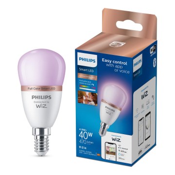 LED RGB prigušiva sijalica Philips SMART P45 E14/4,9W/230V 2200-6500K CRI 90