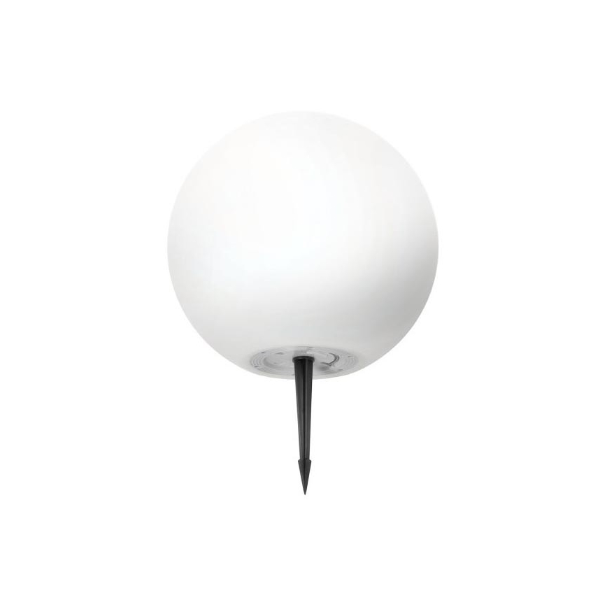 LED RGB prigušiva solarna lampa GARDEN BALL LED/5W/3,7V 3000K IP54 2200 mAh prečnik 30 cm + daljinski upravljač