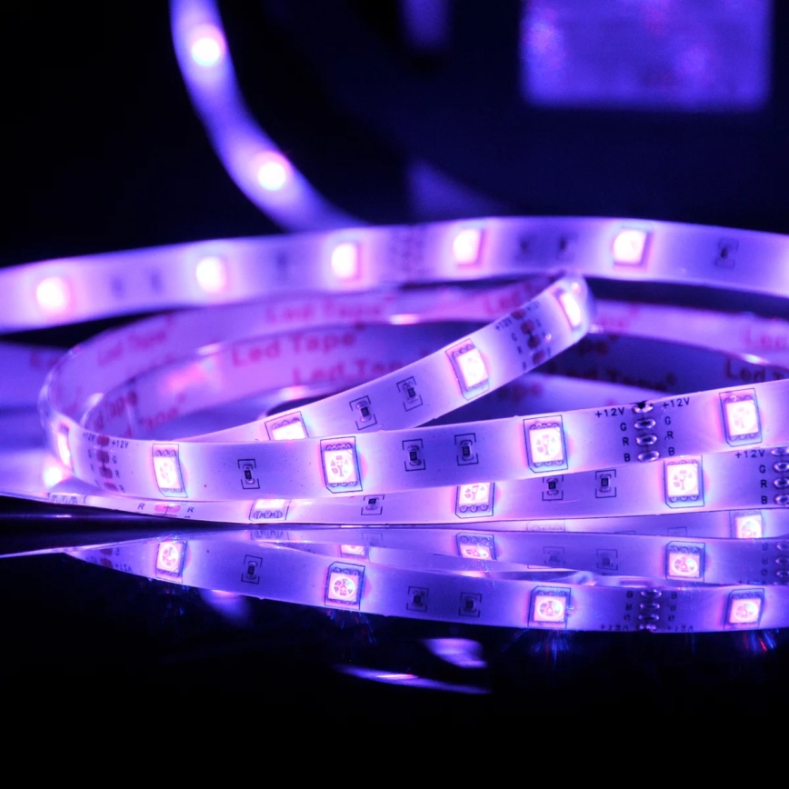 LED RGB prigušiva spoljašnja traka 5m LED/14W/12V IP65 + daljinski upravljač