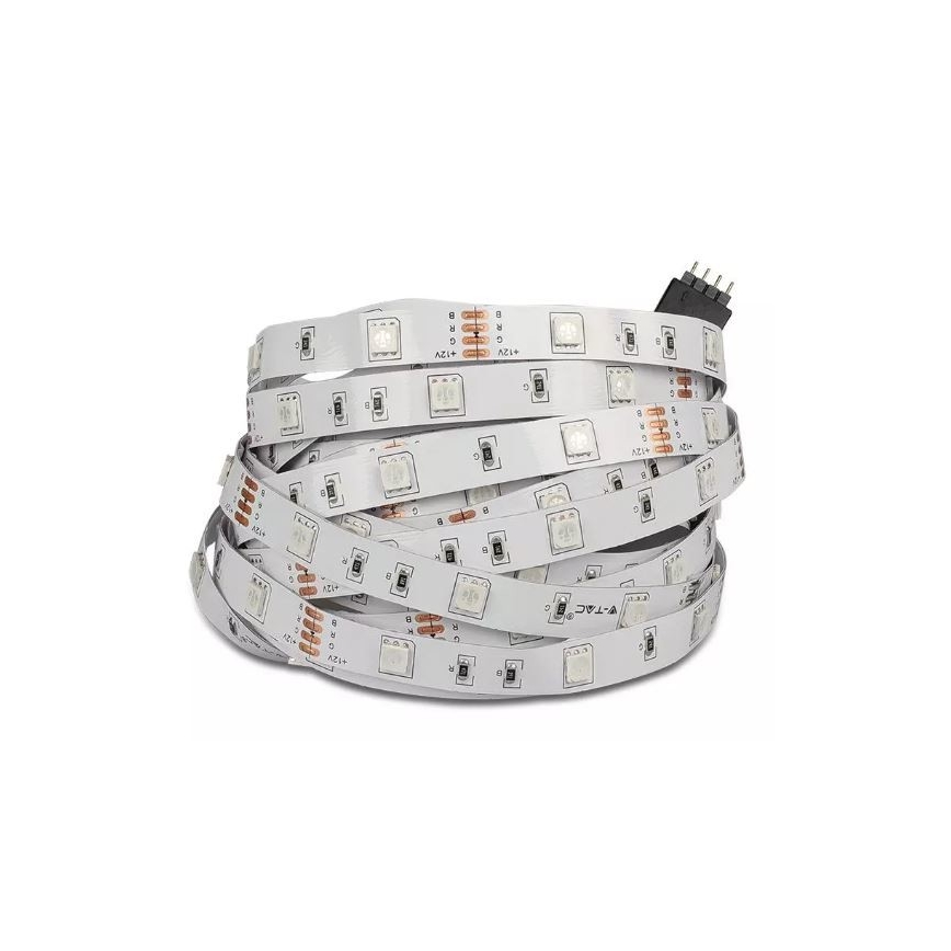 LED RGB prigušiva traka 2x5m LED/4,8W/230V + daljinski upravljač