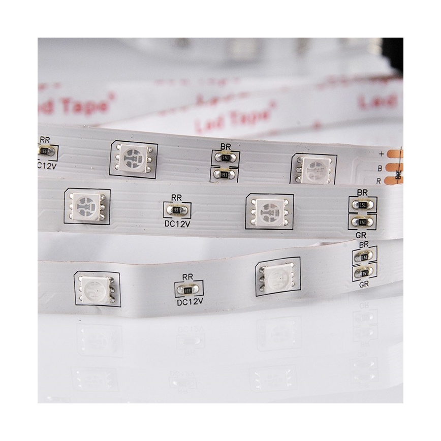 LED RGB prigušiva traka 5m LED/18W/12V IP20 + daljinski upravljač