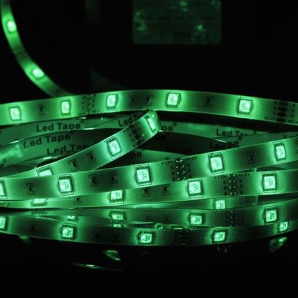 LED RGB prigušiva traka 5m LED/18W/12V IP20 + daljinski upravljač