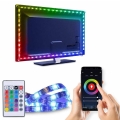 LED RGB prigušiva traka za TV LED/6W/5V Wi-Fi Tuya + daljinski upravljač 0,5m