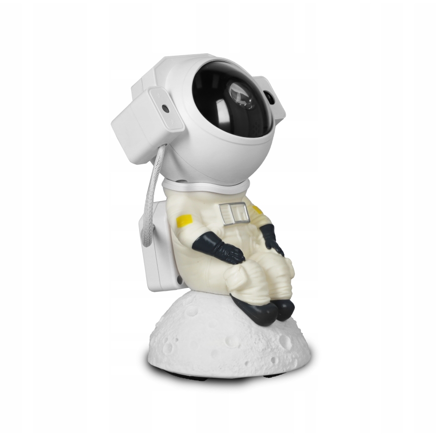 LED RGB projektor 3 u 1 LED/5 W/5 V 3000/4000/6000 K Astronaut + daljinski upravljač