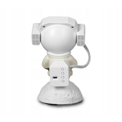 LED RGB projektor 3 u 1 LED/5 W/5 V 3000/4000/6000 K Astronaut + daljinski upravljač
