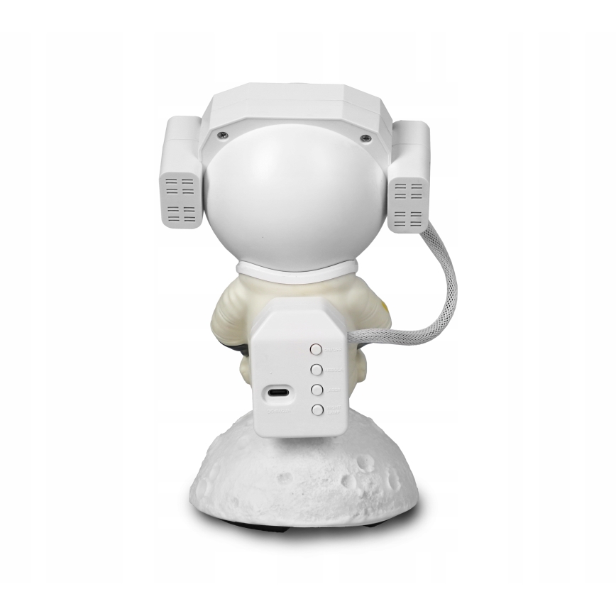 LED RGB projektor 3 u 1 LED/5 W/5 V 3000/4000/6000 K Astronaut + daljinski upravljač