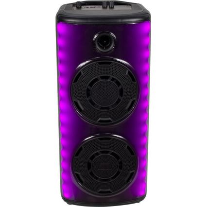 LED RGB punjivi zvučnik sa mikrofonom 600W/2400 mAh + daljinski upravljač