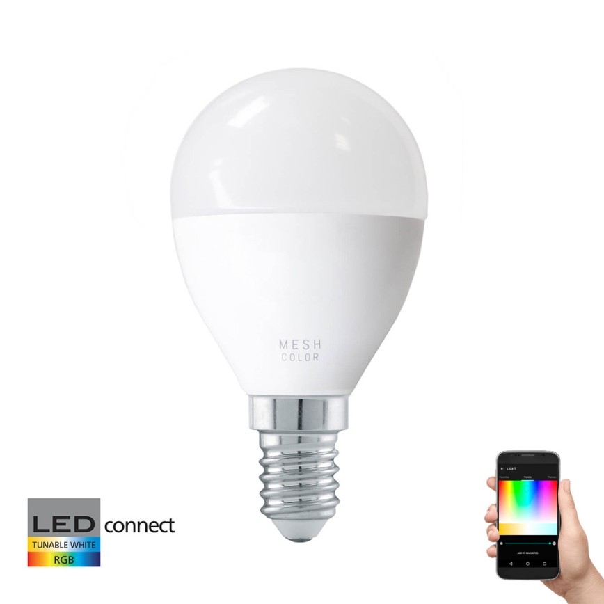LED RGB sijalica CONNECT P50 E14/5W/230V 2700K - Eglo