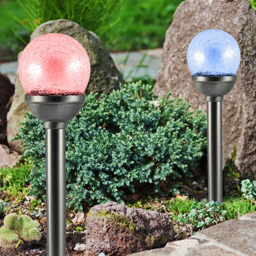 LED RGB solarno svetlo LED/0,04W/1,2V 600 mAh IP44