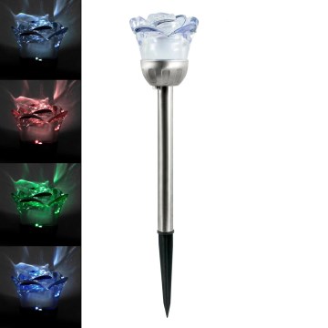 LED RGB Solarno svetlo ROSE LED/1,2V 100 mAh IP44