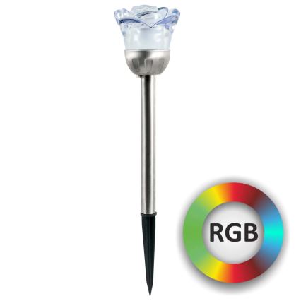 LED RGB Solarno svetlo ROSE LED/1,2V 100 mAh IP44