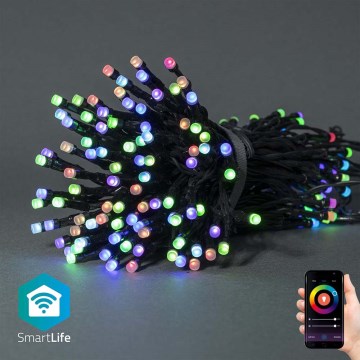 LED RGB spoljašnji božićni lanac 84xLED/8 funkcija 13m IP65 Wi-Fi Tuya