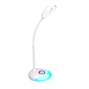 LED RGB stona lampa, prigušiva, punjiva, LED/5W/5V, 1800 mAh