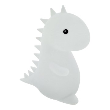 LED RGBW dečija dodirna lampa LED/1W/5V USB 1200 mAh dinosaurus